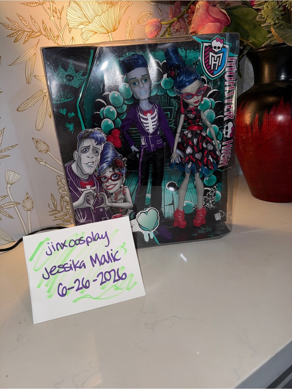 NIB Monster High Love’s Not Dead Ghoulia Yelps and Slo-Mo 2014